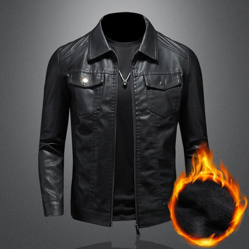 Men's Vintage Leather Jacket – Durable, Comfortable, Stylish, Classic For Everyday Wear