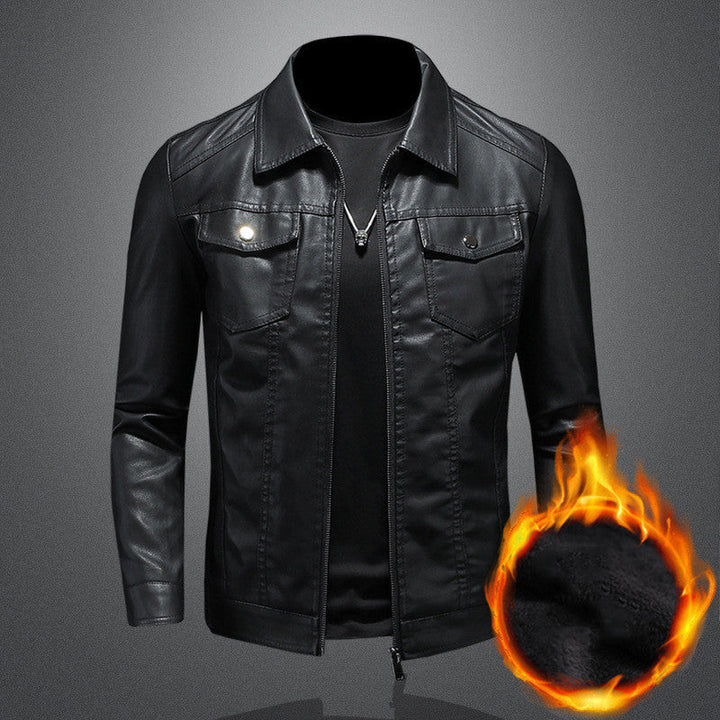 Men's Vintage Leather Jacket – Durable, Comfortable, Stylish, Classic For Everyday Wear