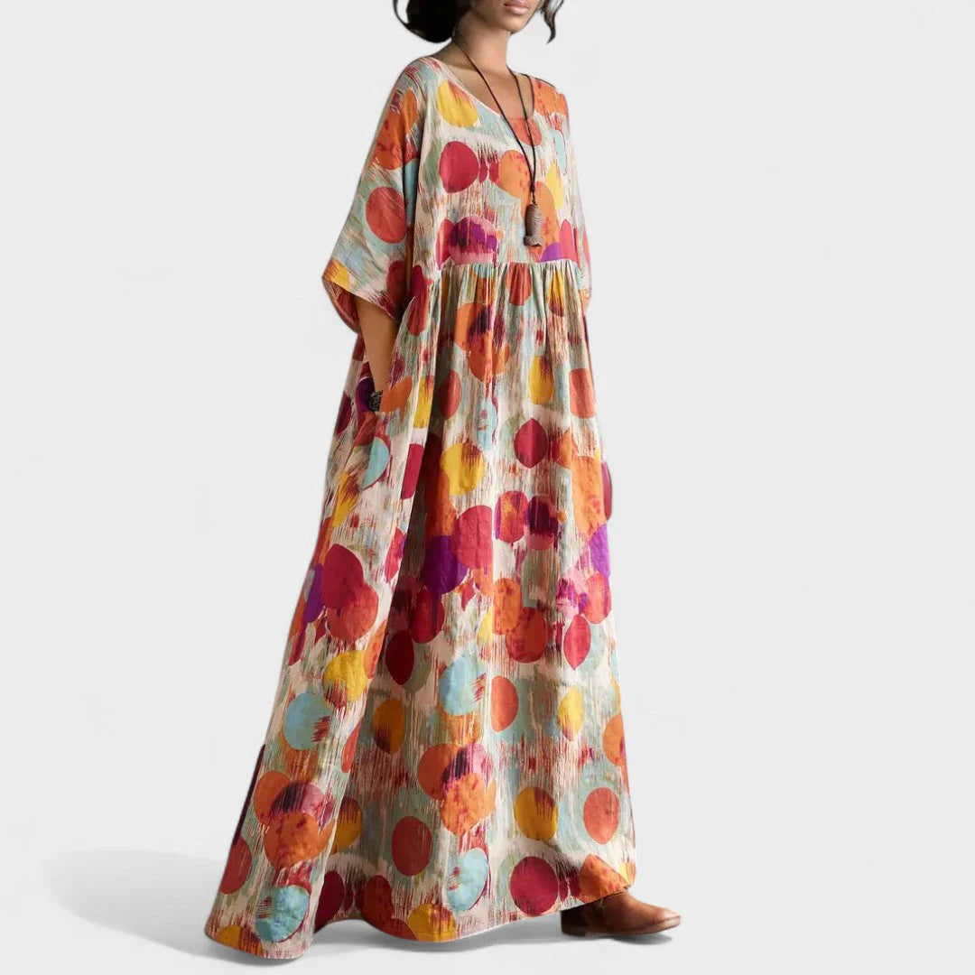 Camila - Vestido Maxi Bohemio