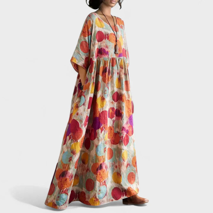 Camila - Vestido Maxi Bohemio