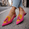 Lorena | Mules Planas Bicolores