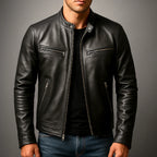 Joaquín™ | Chaqueta de Cuero Sintético Informal