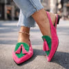 Lorena | Mules Planas Bicolores
