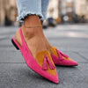 Lorena | Mules Planas Bicolores
