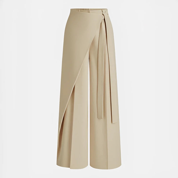 Leilani - Pantalones Asimétricos De Pierna Ancha