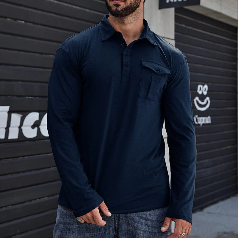 José - Camisa Casual com Bolsos