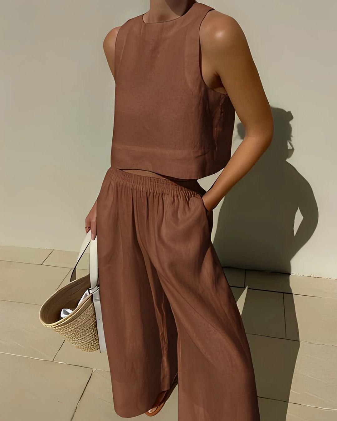 Sasha | Conjunto Casual Y Holgado De Dos Piezas Para Mujer
