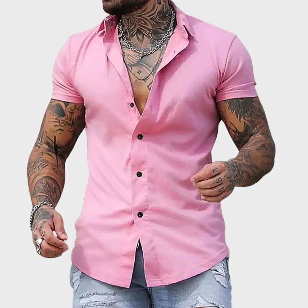 Ricardo - Camisa De Manga Curta Slim