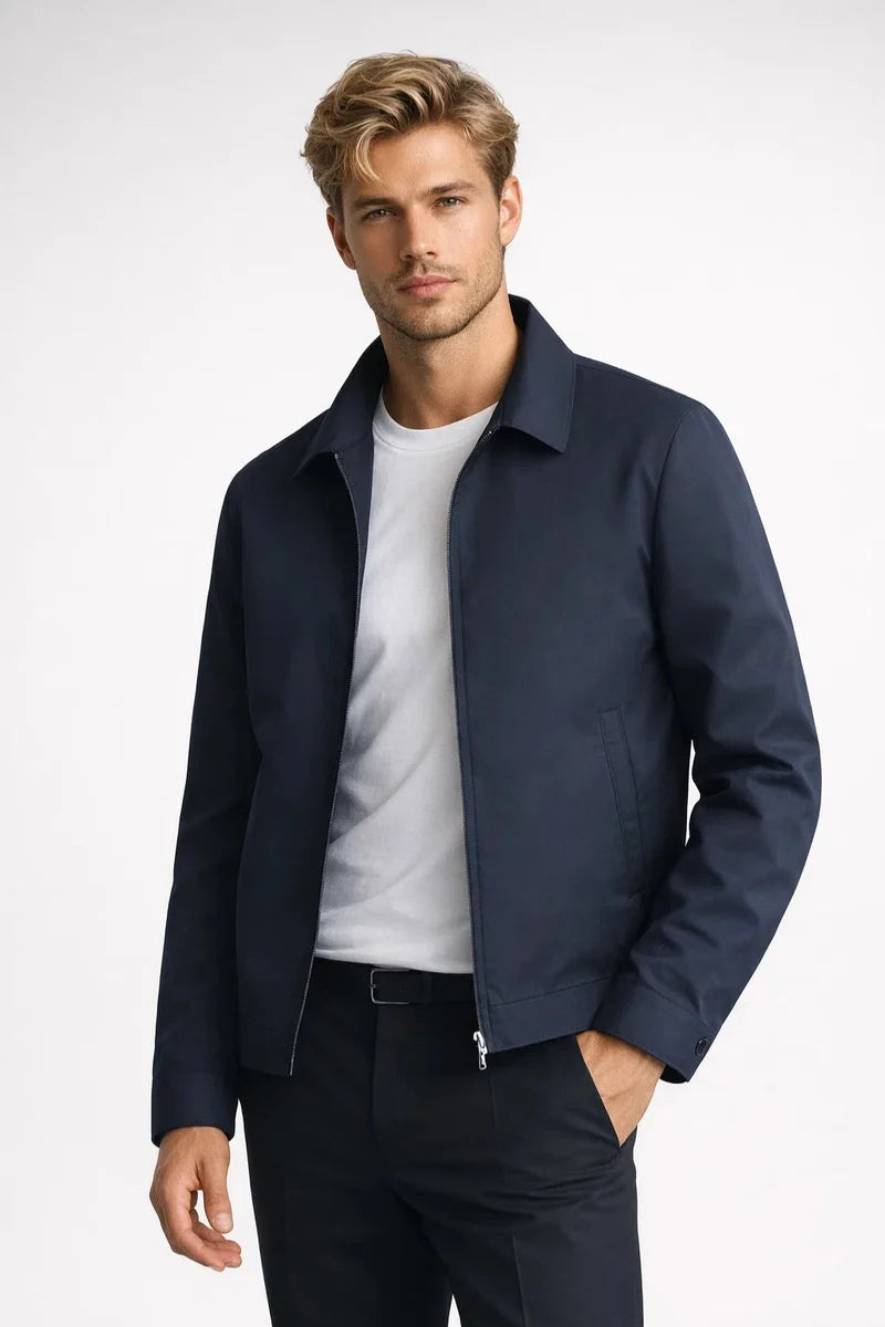 Men's Slim Fit Zipper Jacket, Classic, Casual and Stylish
