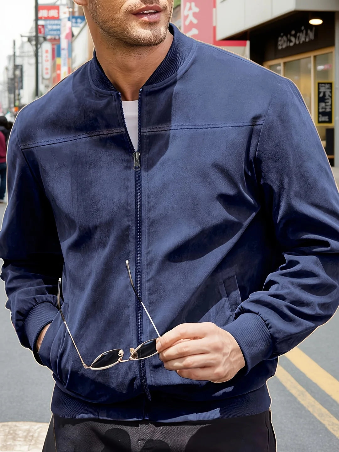 Mason™ - Chaqueta Elegante Con Cremallera