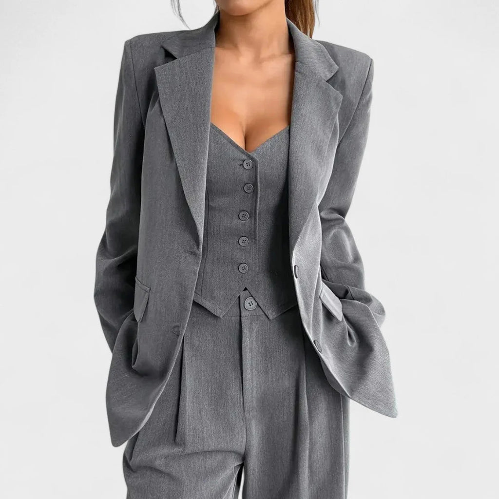 Madalena - Traje Elegante de 3 Piezas