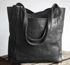 Elle - Bolso de Hombro Clásico de Piel