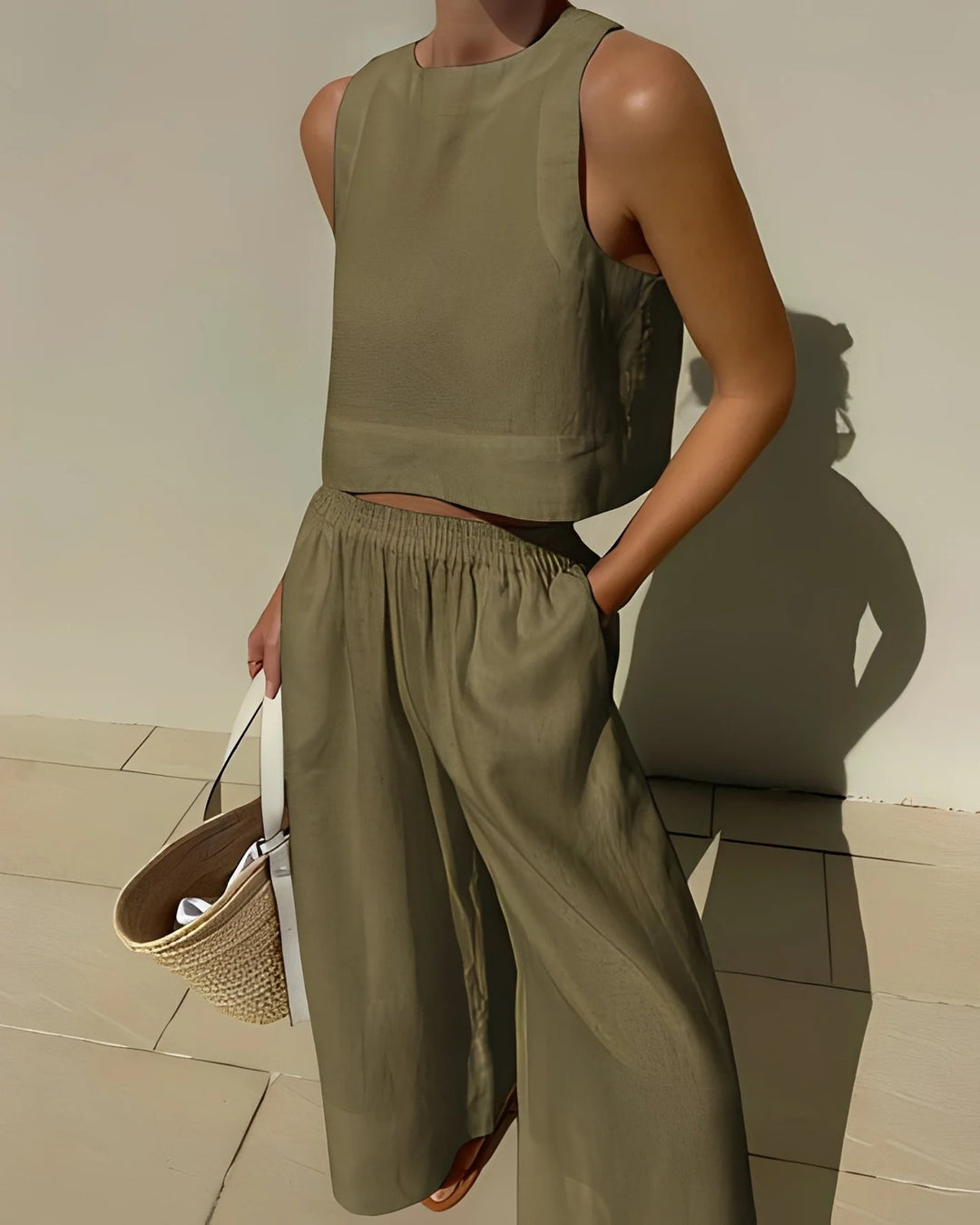 Sasha | Conjunto Casual Y Holgado De Dos Piezas Para Mujer