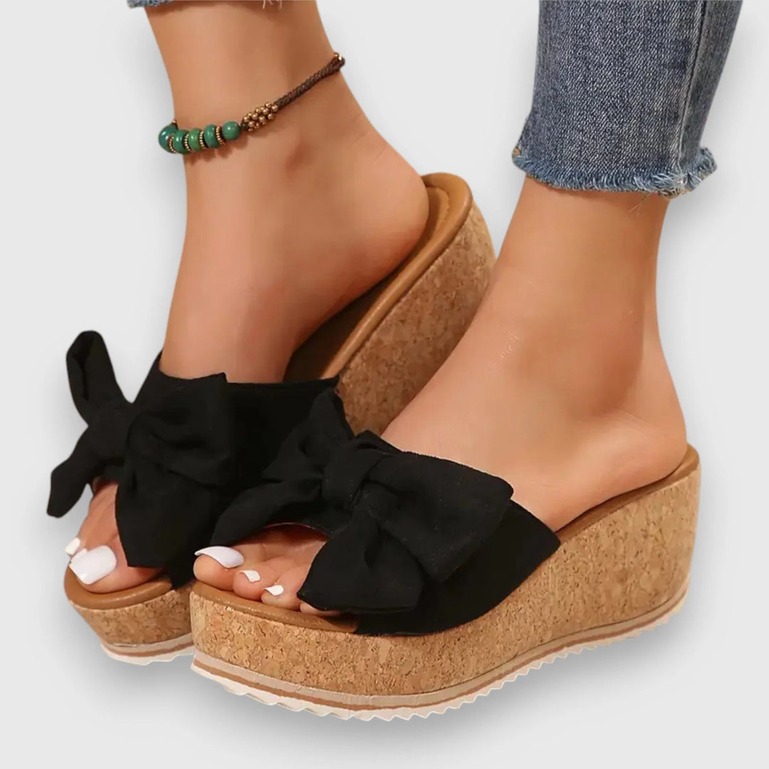Mila | Sandalia Elegante Con Lazo