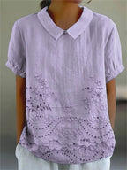 Liliana - camisa bordada floral