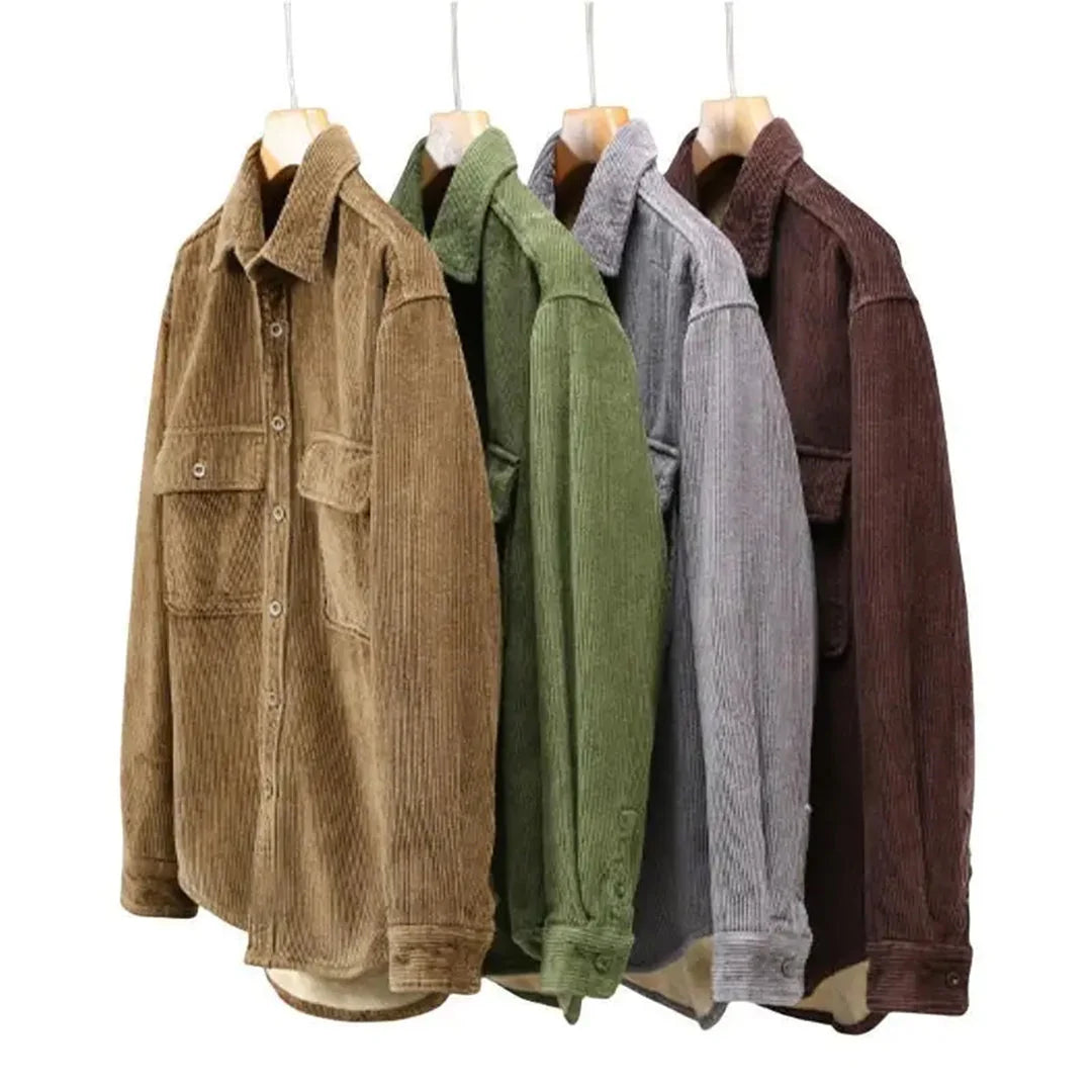 Ralf™ - Camisa De Invierno De Pana Para Hombre