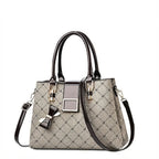 Ashley | Bolso de mano estructurado para mujer con bandolera extraíble - Bolso tote
