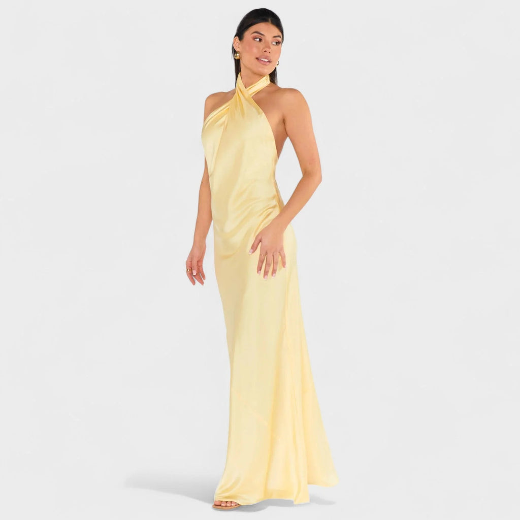 Soleil - vestido halter edición limitada