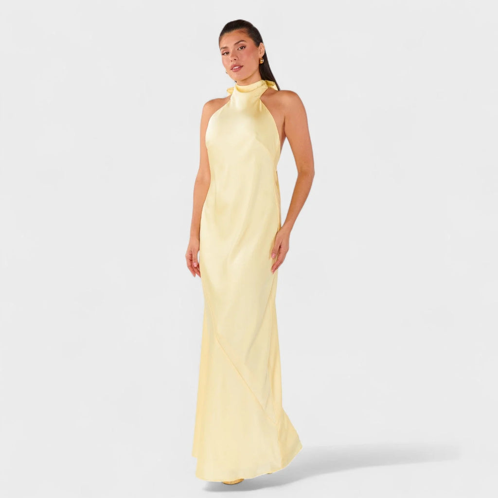 Martina - vestido con lazo de satén