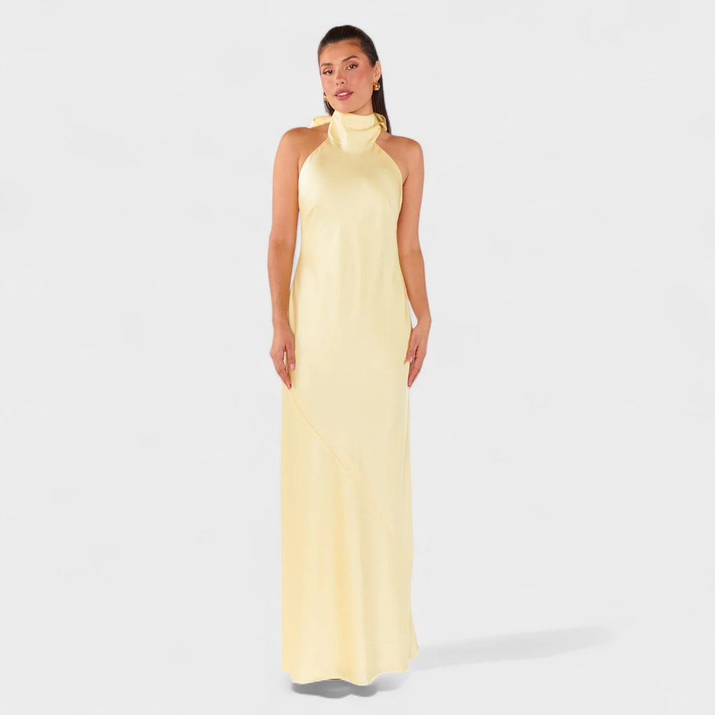 Martina - vestido con lazo de satén