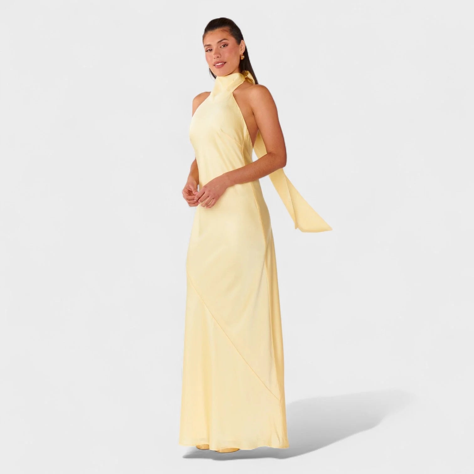 Martina - vestido con lazo de satén