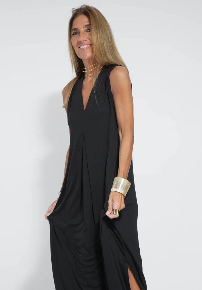 Conjunto De Vestido Maxi Elástico Y Cardián Para Mujer – Conjunto Elegante De Dos Piezas Para Trabajo Y Uso Casual Sofisticado