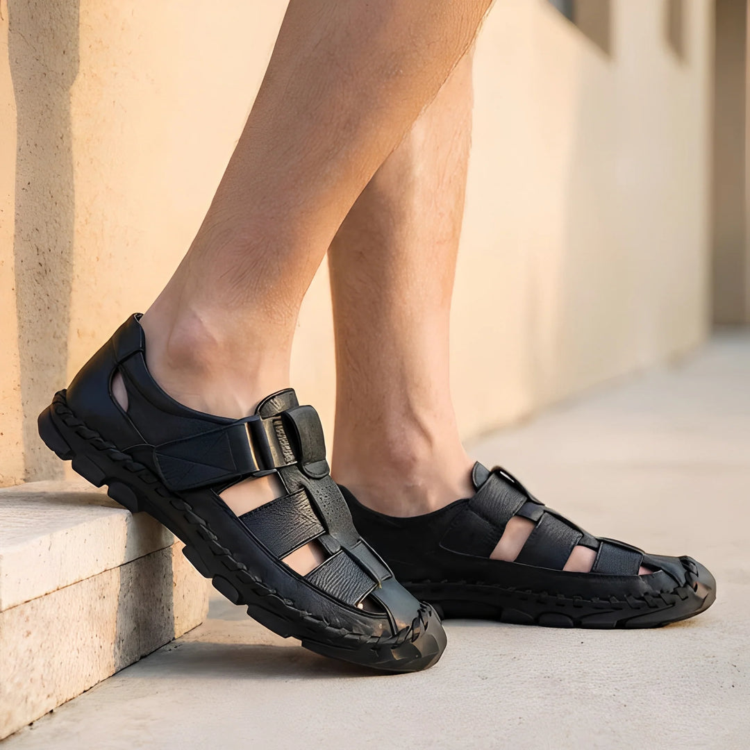Vernard - Sandalias De Exterior Tendencia Para Hombre