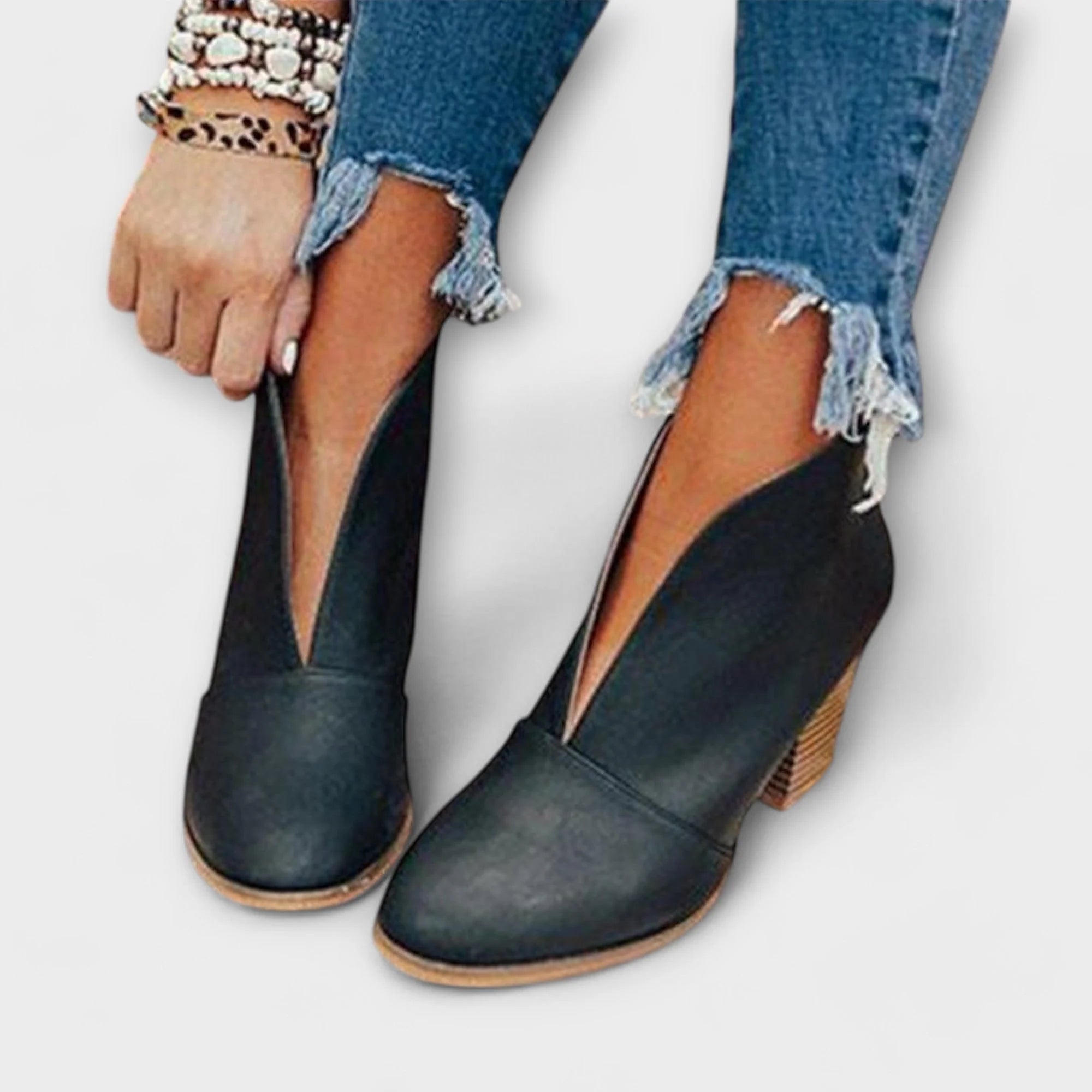 BOTINES MODERNOS DE TOBILLO