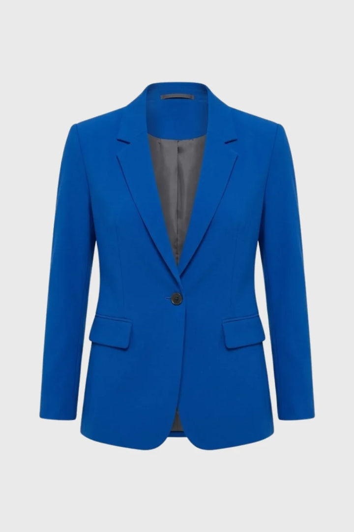 Women's Slim-Fit Blazer with One-Button Closure – Chic and Elegant Casual Jacket
