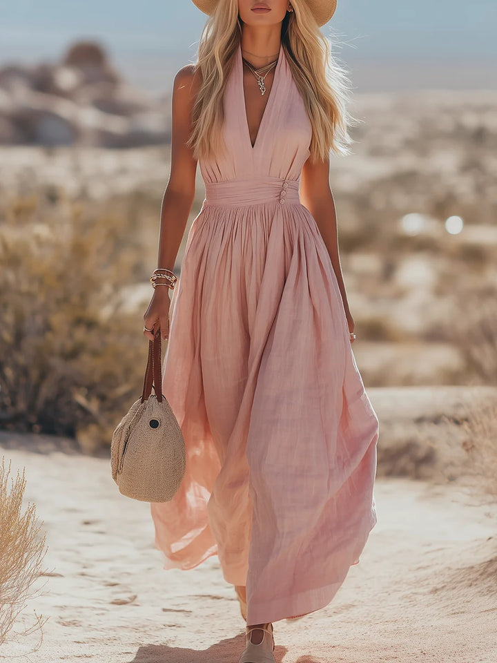 Vestido Bohemio West Resort | Vestido Elegante Sin Mangas