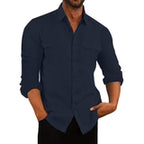 Camisa de Botón - Tejido Transpirable