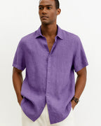 Camisa de Botón - Cuello Abierto