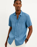 Camisa de Botón - Cuello Abierto