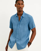 Camisa de Botón - Cuello Abierto