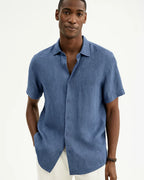 Camisa de Botón - Cuello Abierto