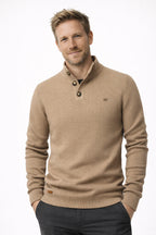 Óscar | elegante jersey de hombre con diseño de botones