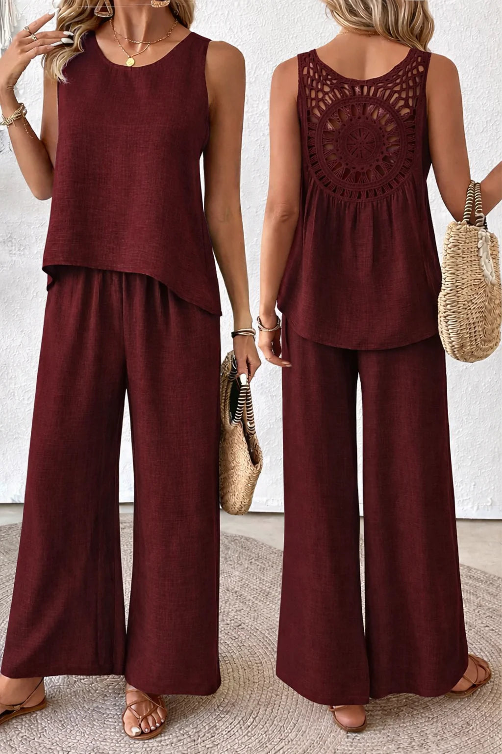 Marina™ | Conjunto Fluido de Verano con Detalle Elegante