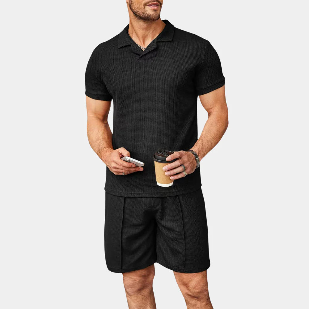 Conjunto co-ord - corte relajado para hombre
