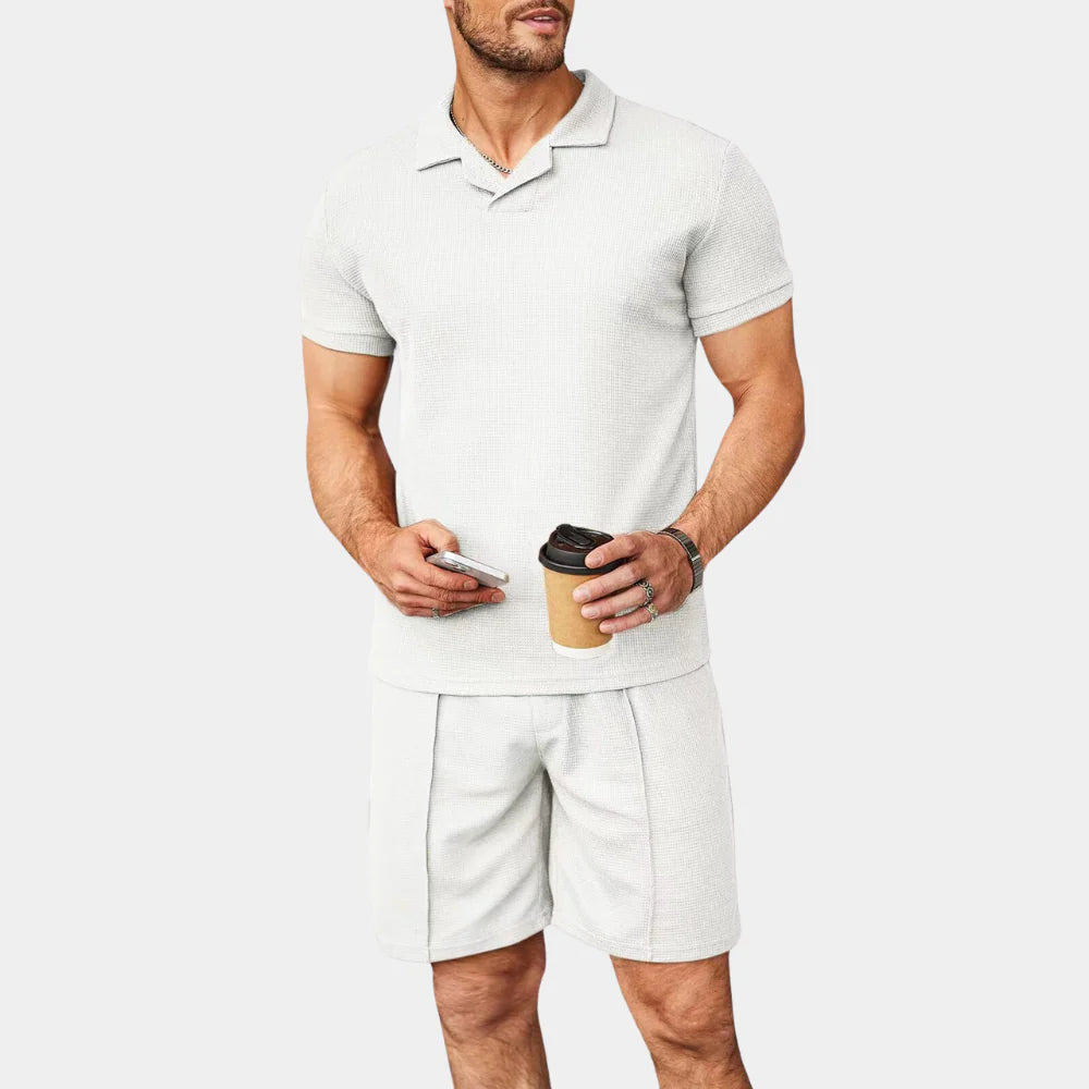 Conjunto co-ord - corte relajado para hombre
