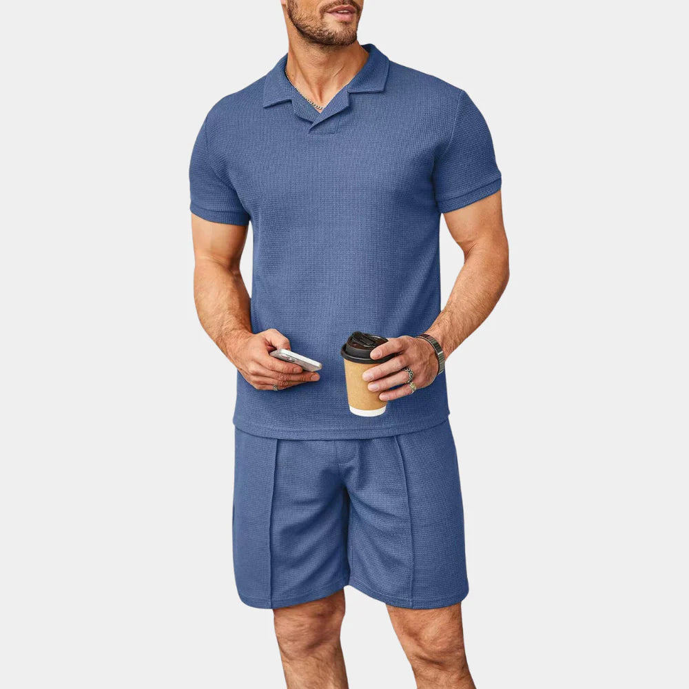 Conjunto Coordenado - Corte Descontraído Para Homem
