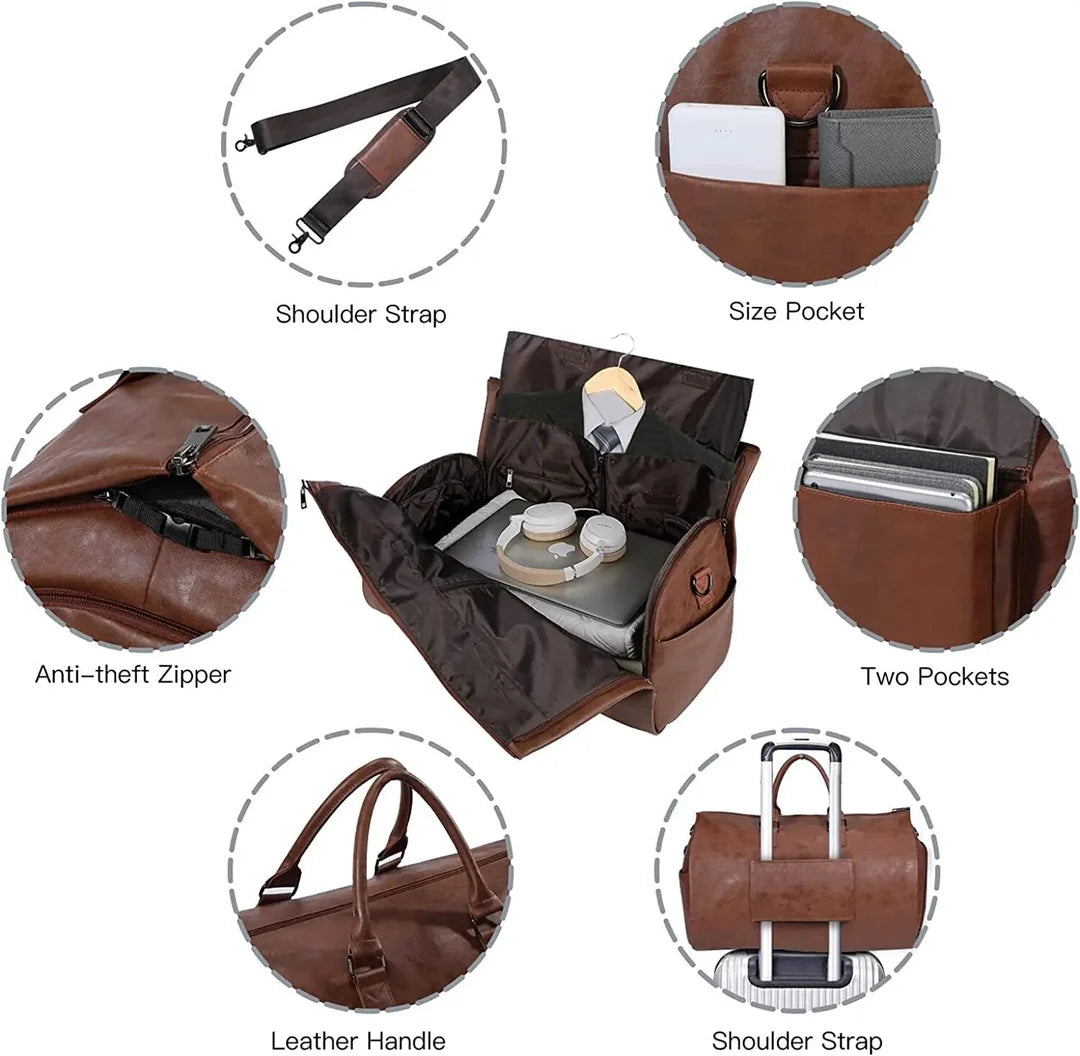 LILLFRID | BOLSO DE FIN DE SEMANA CLÁSICO CON UN TOQUE VINTAGE