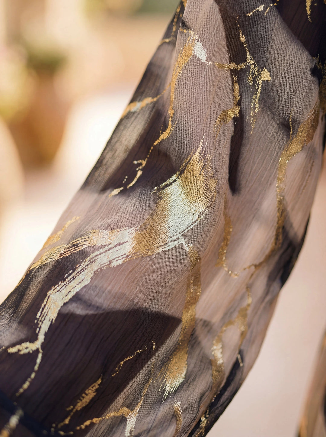 Cecília | Natural Elegance Printed Maxi Dress