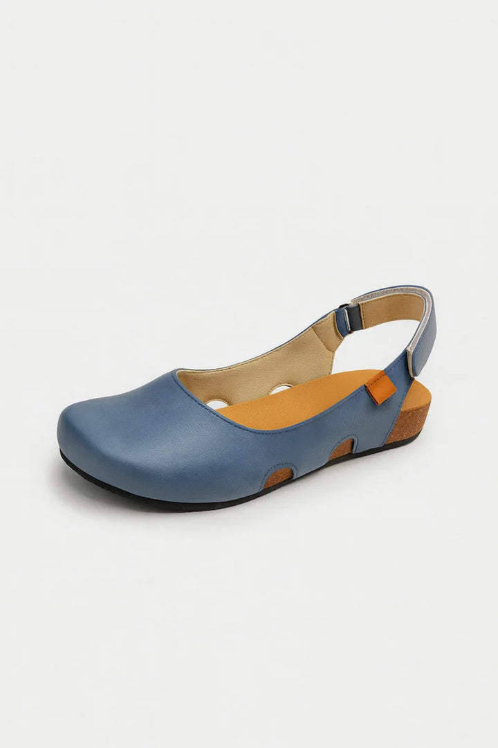 SAPATOS DE VERÃO SLIP-ON PARA MULHER – DESIGN CONFORTÁVEL COM TIRA PARA USO DIÁRIO