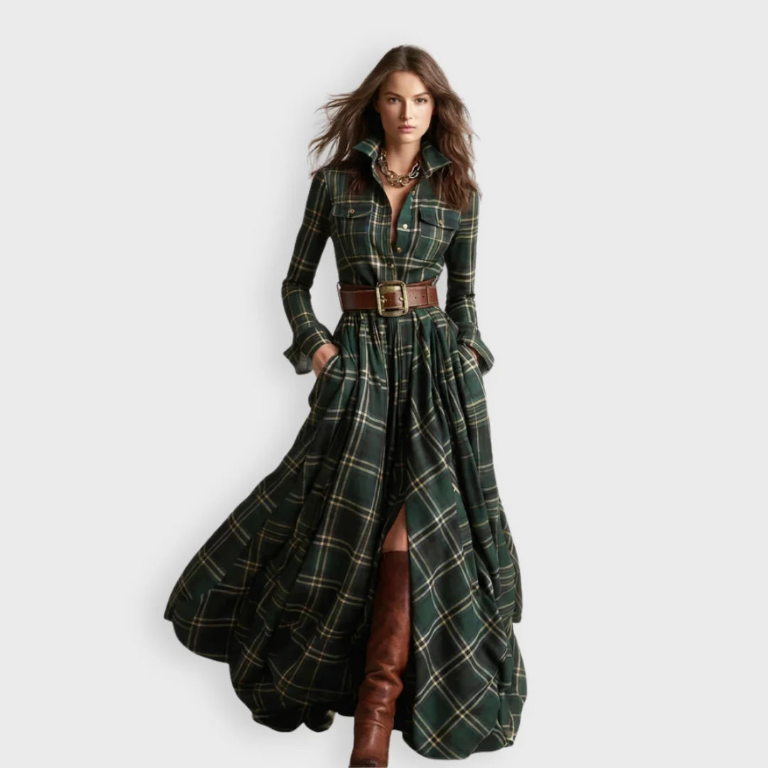 Mariana - vestido camisero con cinturón