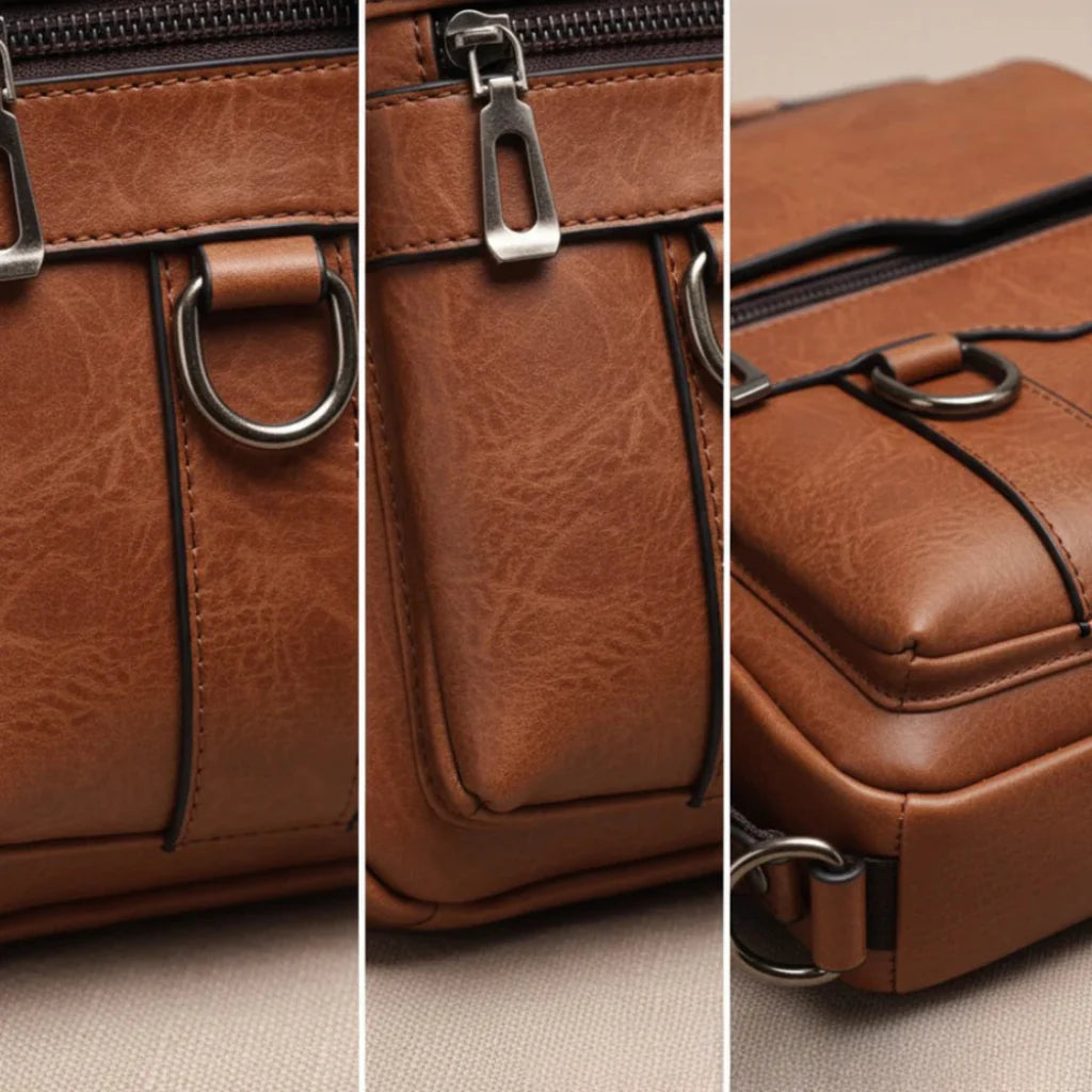 ALSTON | BOLSO BANDOLERA SLIM DE CUERO