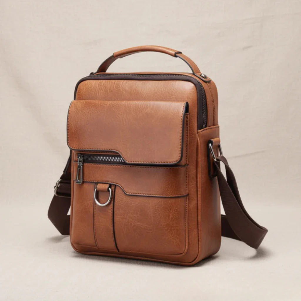 ALSTON | BOLSO BANDOLERA SLIM DE CUERO