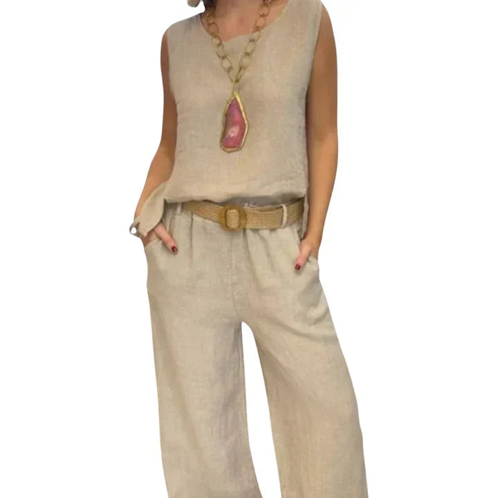 Raquel | Conjunto Boho De Corte Relajado