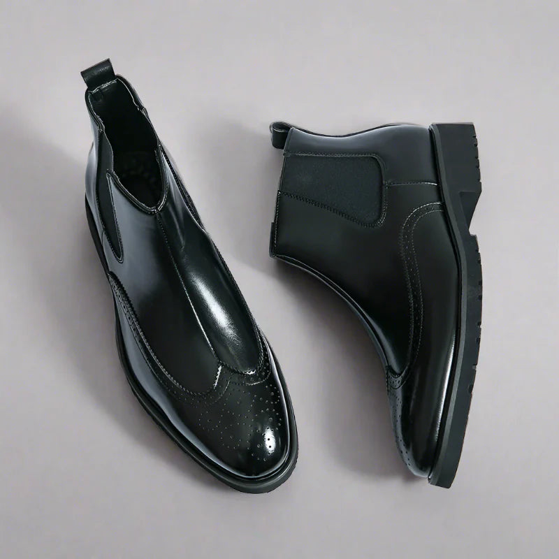 Dwight™ | botas chelsea de cuero sintético