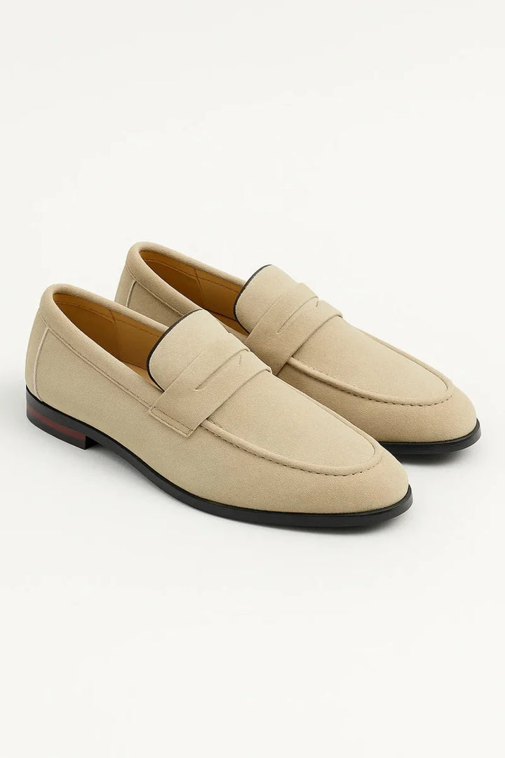 Mocasines Penny Masculinos Con Suela Fina Y Delantal Cosido