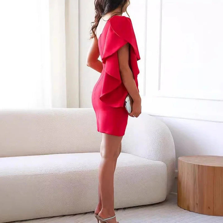 Fayna Glow | Vestido De Cóctel Elegante Y Ajustado
